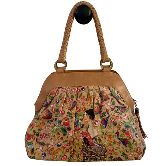 Vintage Icon Los Angeles Gustav Klimt Shoulder Bag - Picture 1 of 16